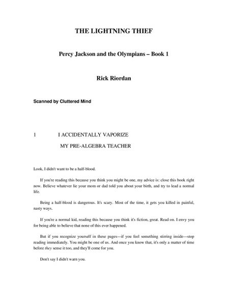 Percy Jackson最全汇总（书+音频，带蓝思值可打印） 第 2 张