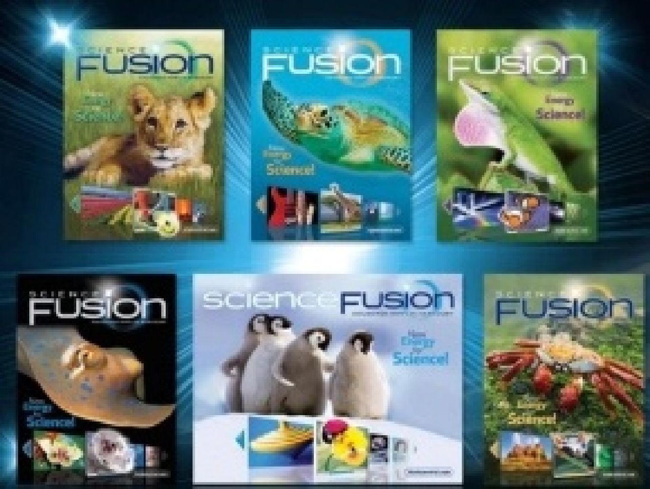 Science Fusion 美国原版全套科学教材(在GK-G5的基础上增补G6-G8内容)