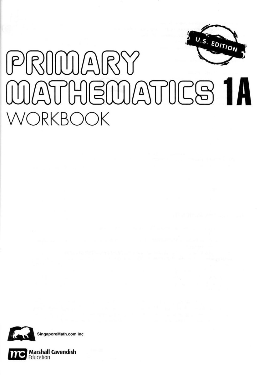 美版新加坡数学，包含1-6全套 Text book 和 Workbook