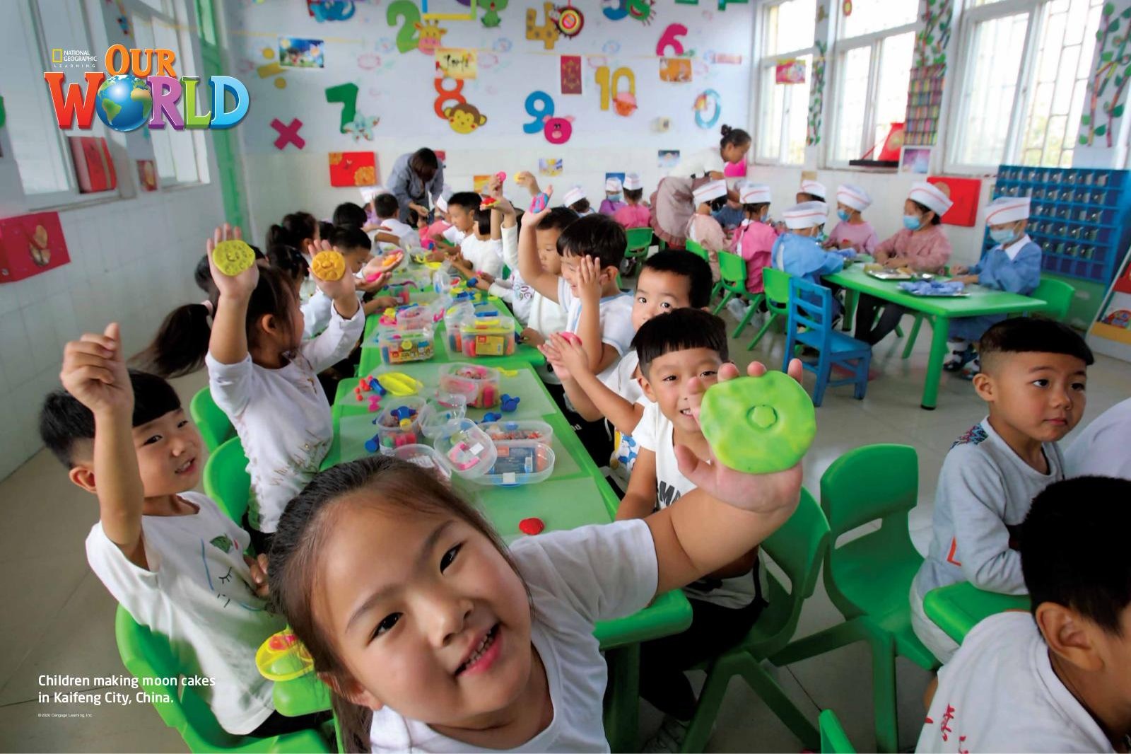 Our World 美国国家地理【少儿版S~6全，英版美版都有】教学软件，教材，单词卡，海报，音频，练习册，语法书，以及教师用书等 第 3 张