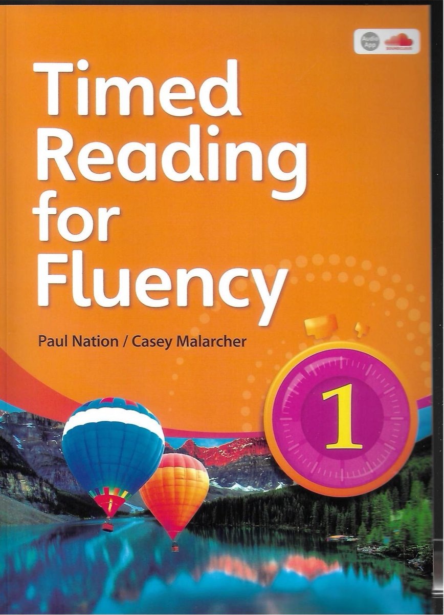 Timed reading for Fluency 1-4 全套 四册书 + 单词表 + 答案 + 配套音频