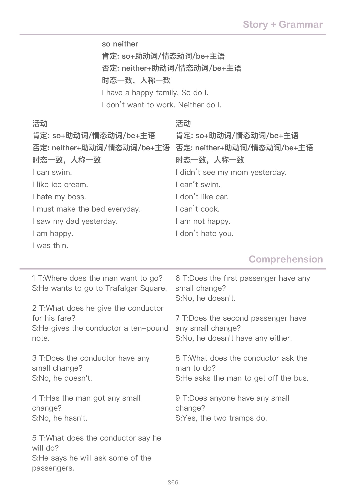 胶囊助学计划：新概念英语第一册-课堂笔记&课后练习 第 3 张