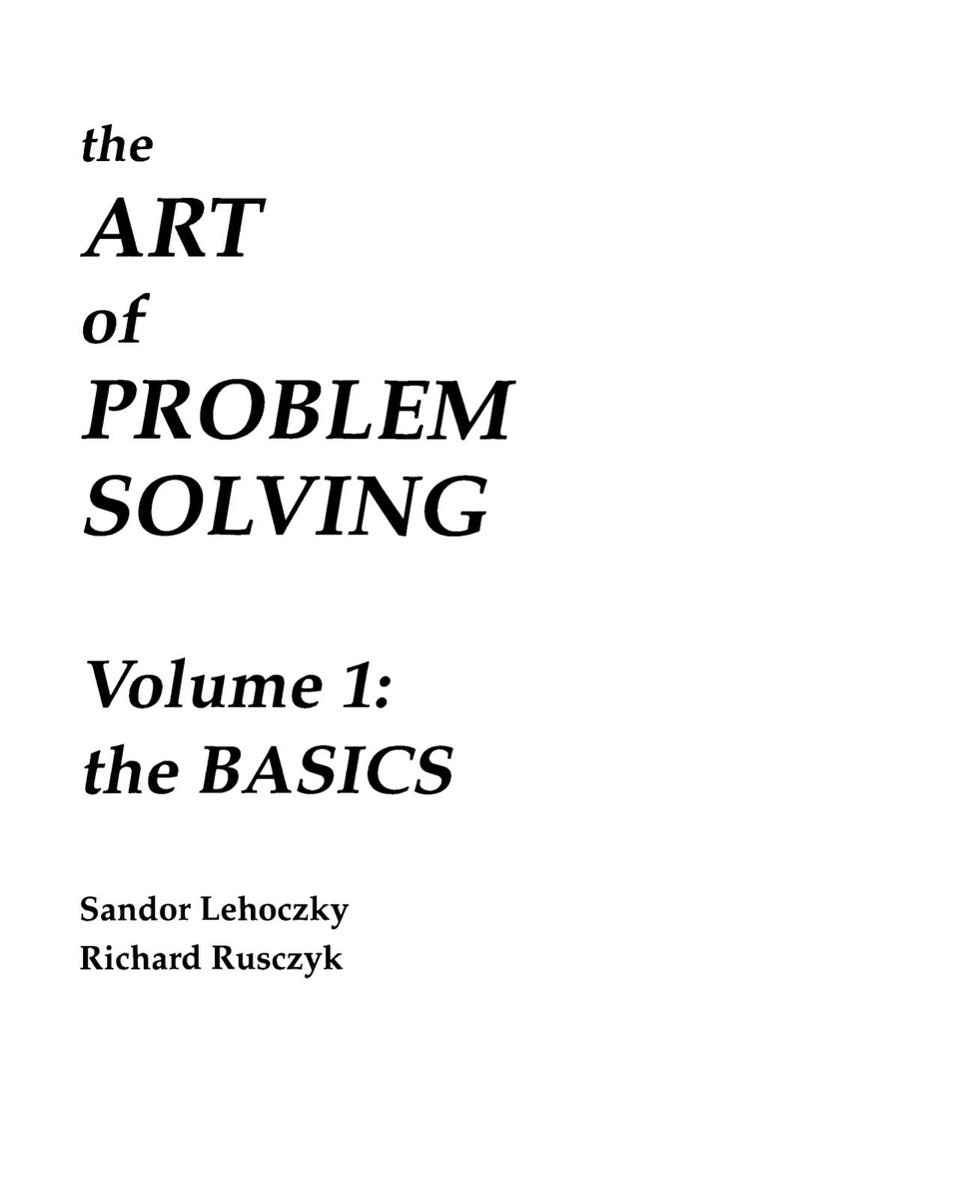 the art of problem solving （aops）系列数学英文原版全集 12本教材＋４本习题答案pdf
