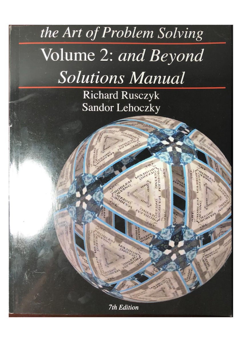 the art of problem solving （aops）系列数学英文原版全集 12本教材＋４本习题答案pdf 第 3 张